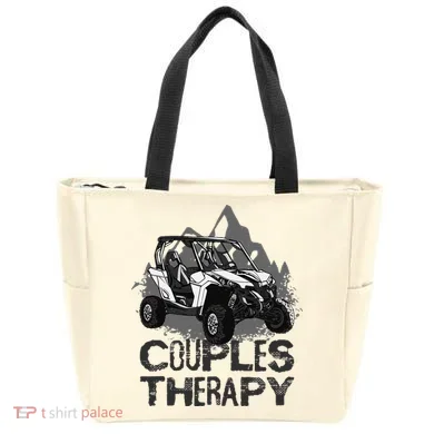 UTV Side By Side Couples Therapy Tote Bag