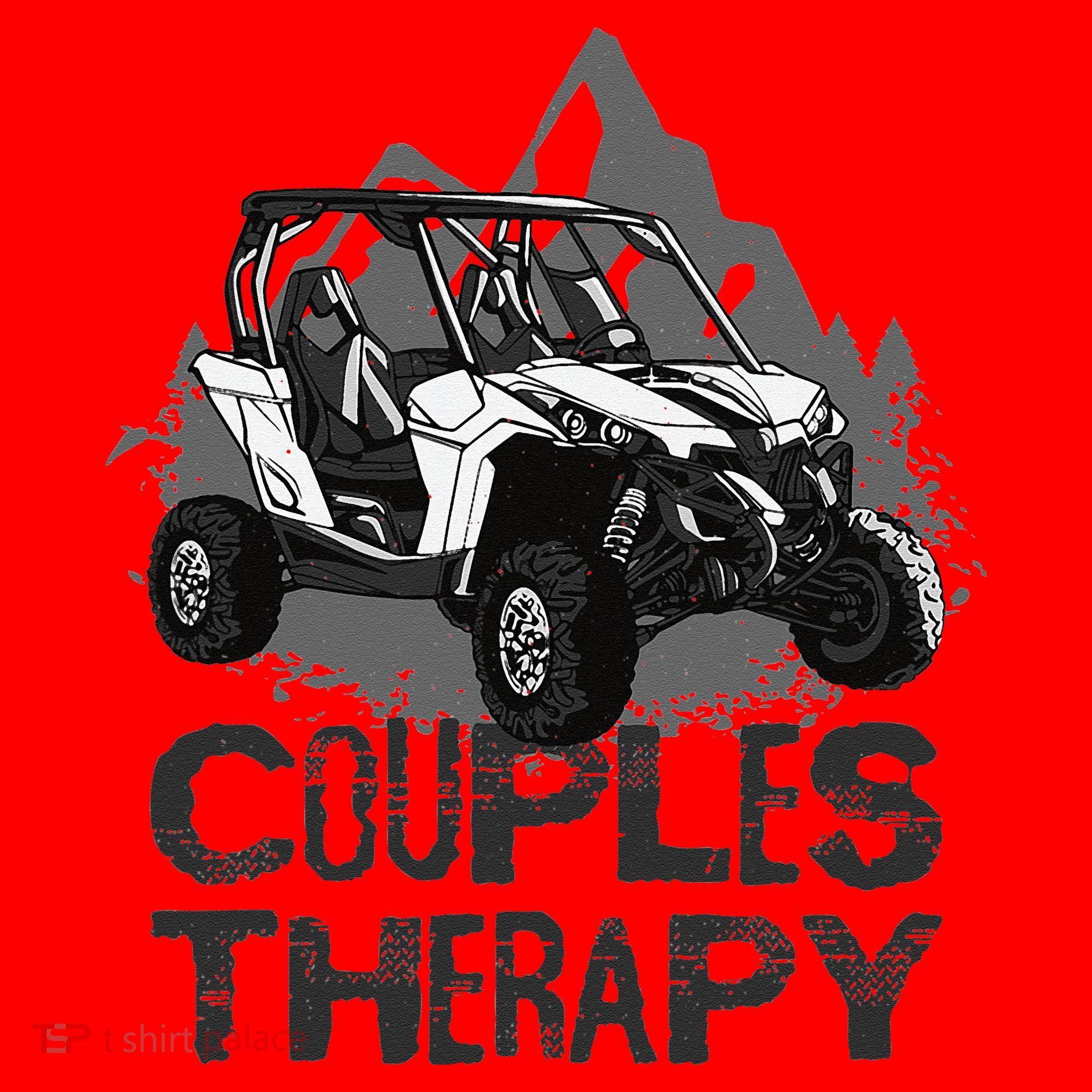 UTV Side By Side Couples Therapy Santa Hat