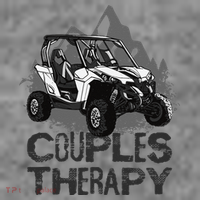 UTV Side By Side Couples Therapy Toddler Hoodie thumb 2