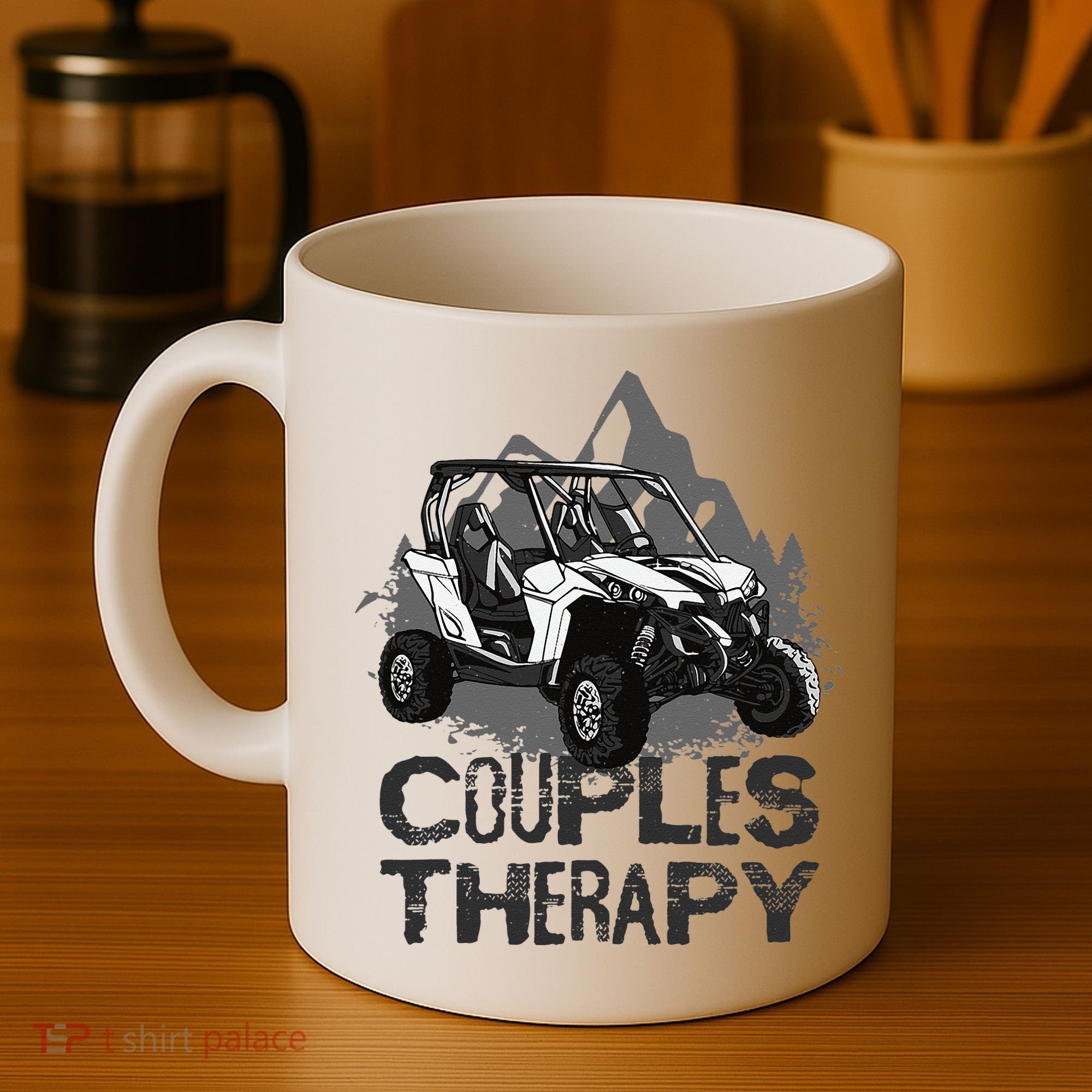 UTV Side By Side Couples Therapy Coffee Mug