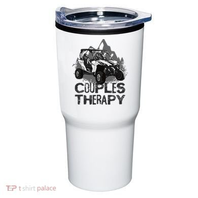 UTV Side By Side Couples Therapy Tumbler