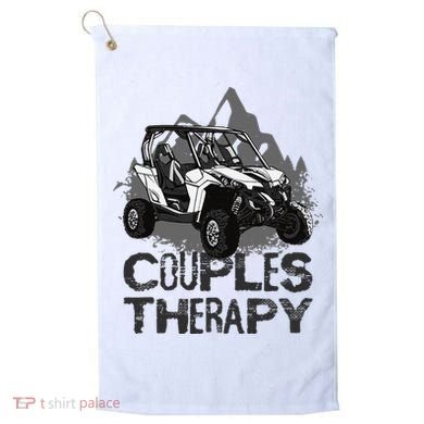 UTV Side By Side Couples Therapy Golf Towel