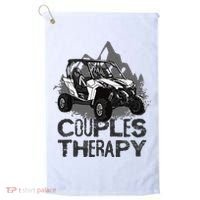 UTV Side By Side Couples Therapy Golf Towel thumb 0