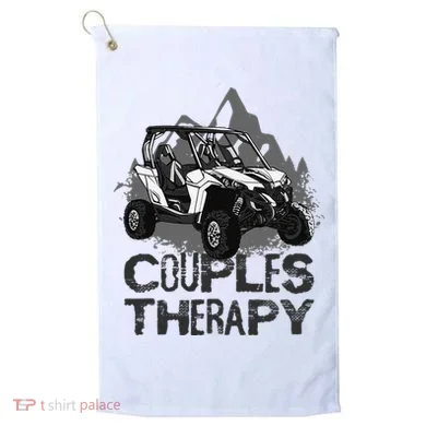 UTV Side By Side Couples Therapy Golf Towel