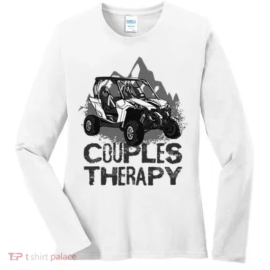 UTV Side By Side Couples Therapy Women's Long Sleeve Shirt