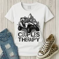UTV Side By Side Couples Therapy Women's T-Shirt thumb 3
