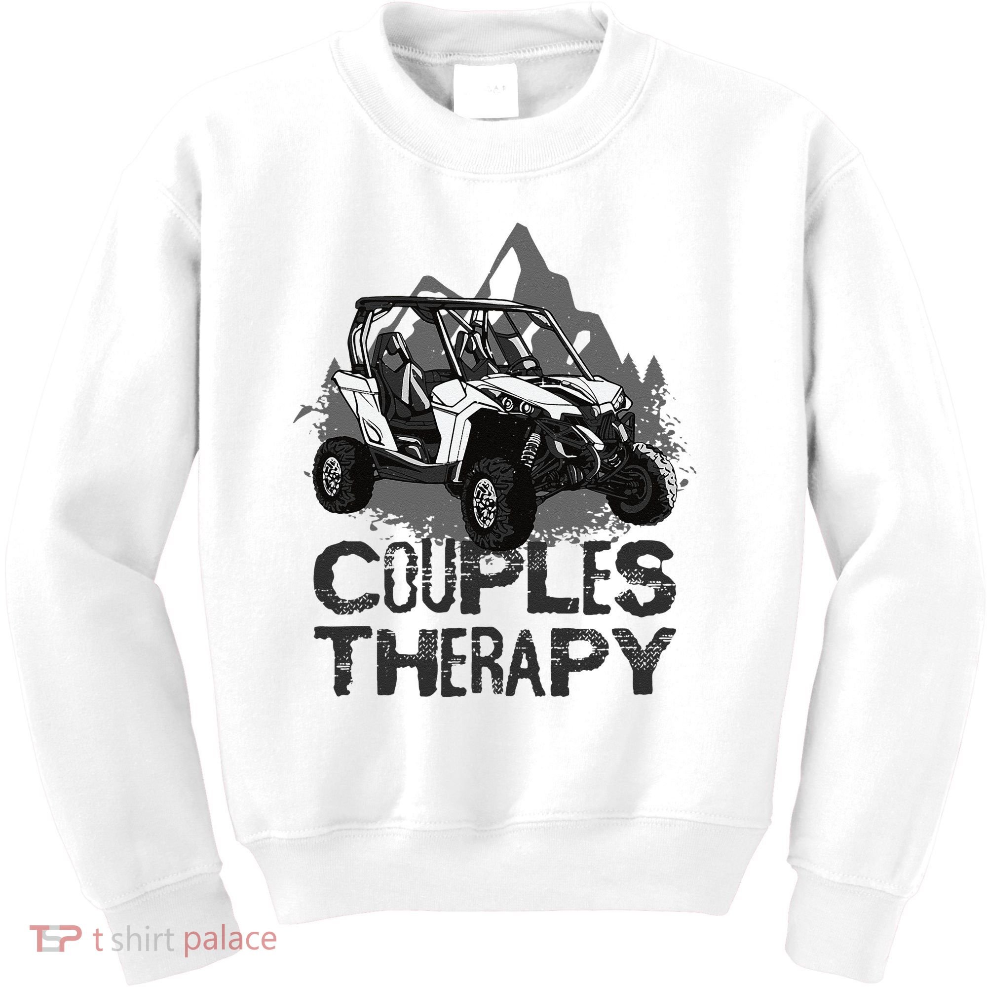 UTV Side By Side Couples Therapy Kids Sweatshirt