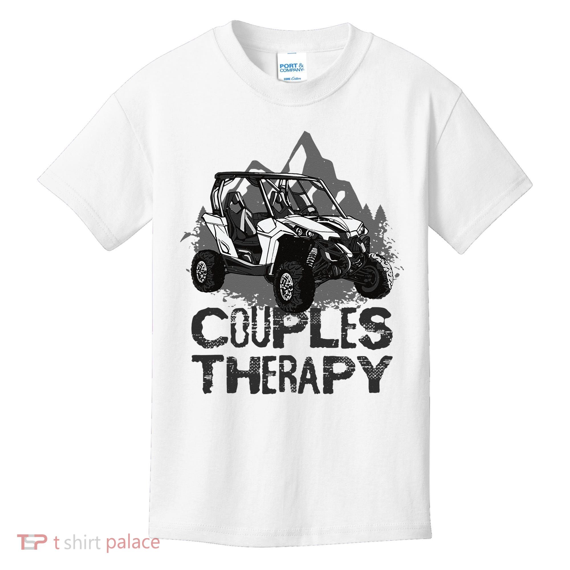 UTV Side By Side Couples Therapy Kids T-Shirt