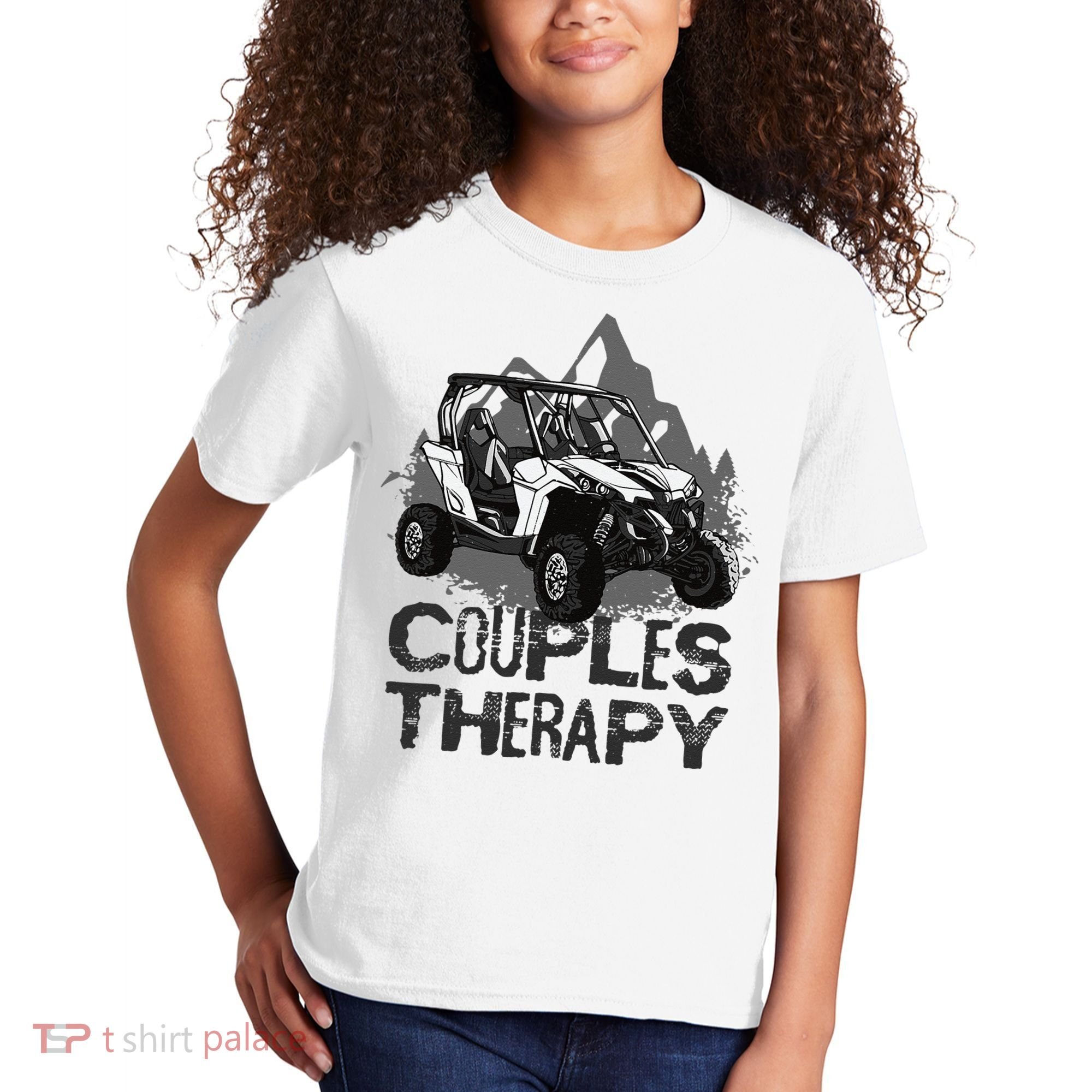 UTV Side By Side Couples Therapy Kids T-Shirt