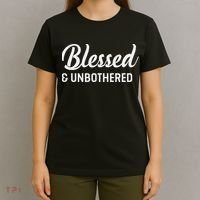 Unbothered Sassy Black Queen African American Ladies T-Shirt thumb 4