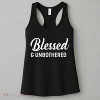Unbothered Sassy Black Queen African American Ladies Women's Tank Top thumb 3