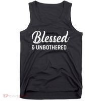 Unbothered Sassy Black Queen African American Ladies Tank Top thumb 0