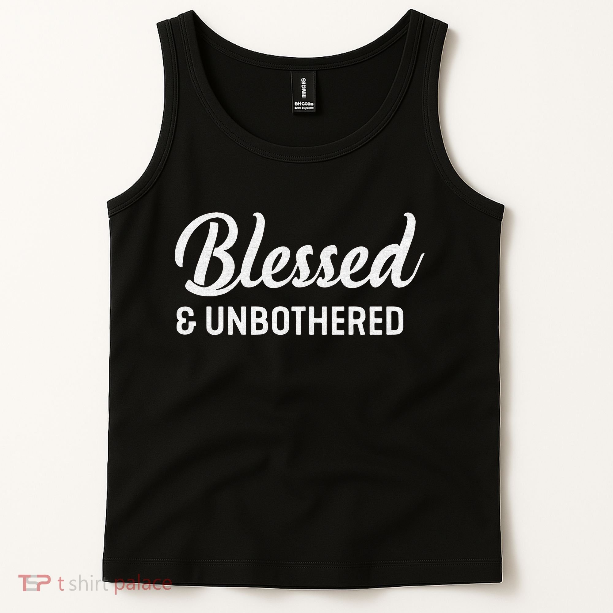 Unbothered Sassy Black Queen African American Ladies Tank Top