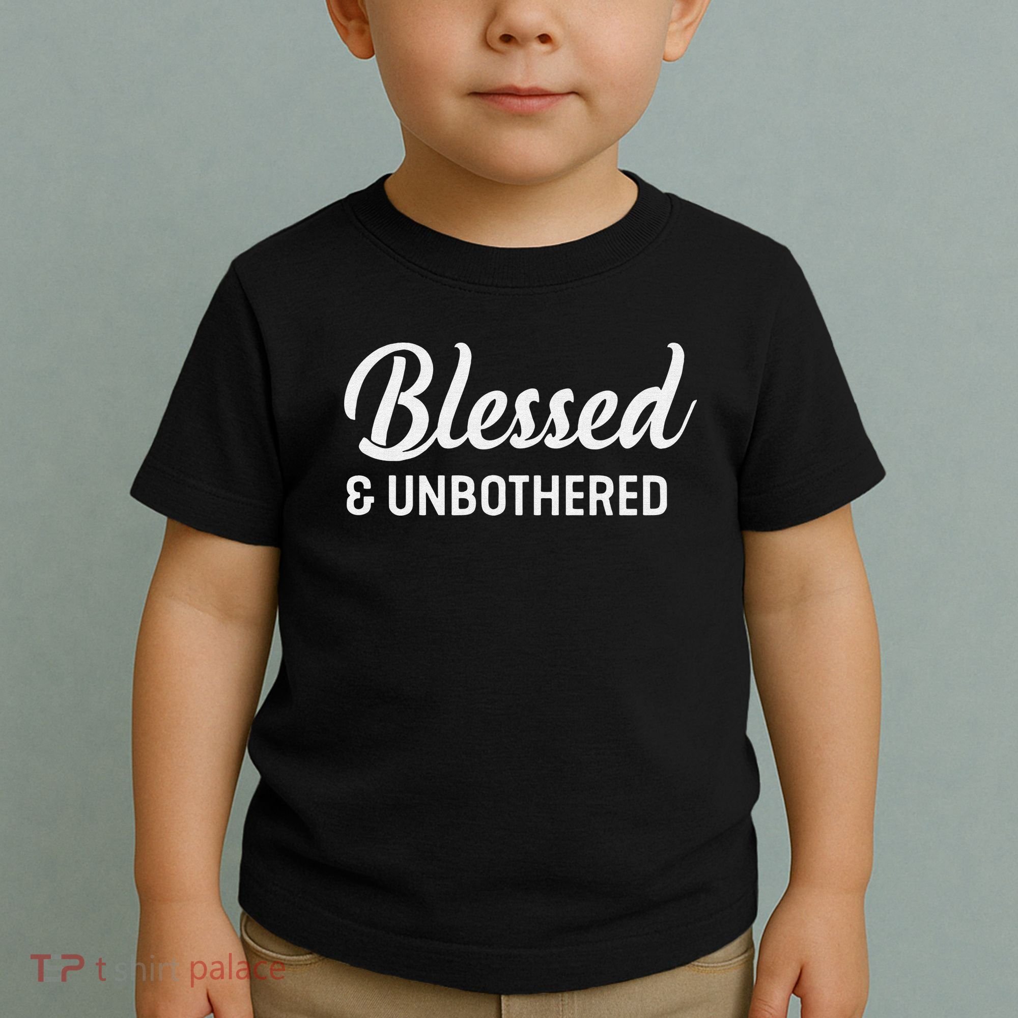 Unbothered Sassy Black Queen African American Ladies Toddler T-Shirt