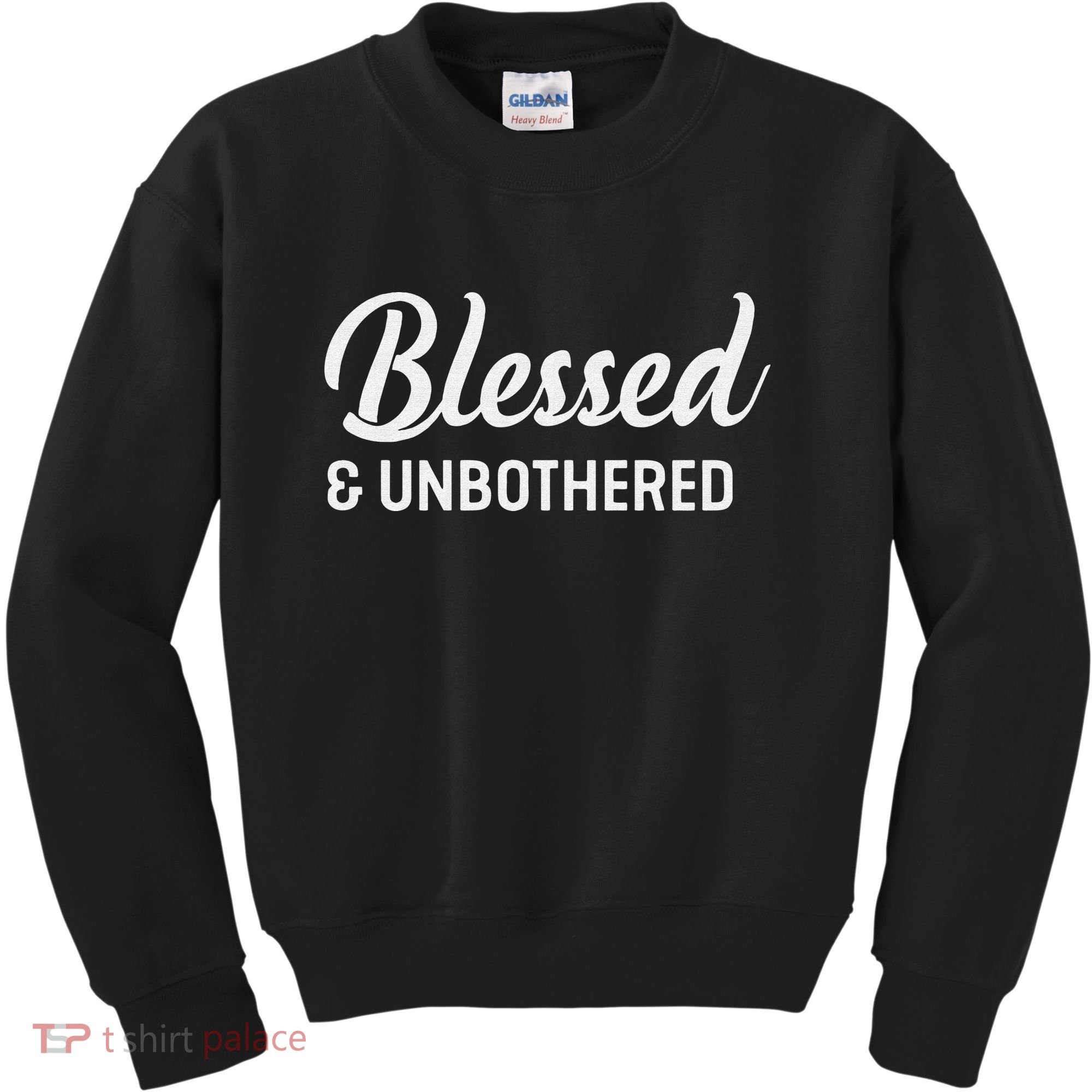 Unbothered Sassy Black Queen African American Ladies Kids Sweatshirt