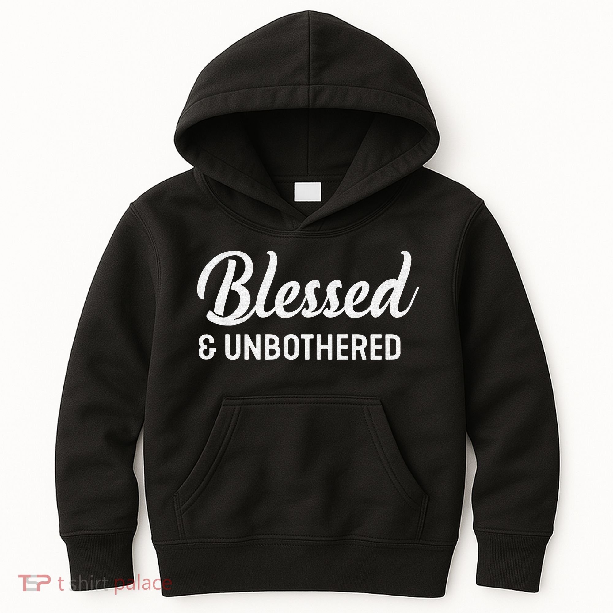 Unbothered Sassy Black Queen African American Ladies Kids Hoodie