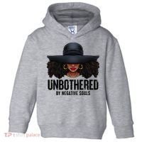 Unbothered Sassy Black Queen African American Ladies Gifts Toddler Hoodie thumb 0