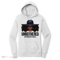 Unbothered Sassy Black Queen African American Ladies Gifts Women's Hoodie thumb 0
