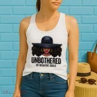 Unbothered Sassy Black Queen African American Ladies Gifts Women's Tank Top thumb 2