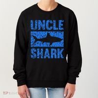 Uncle Shark Birthday Gift For Shark Lovers Women's Sweatshirt thumb 0