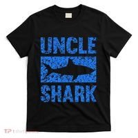 Uncle Shark Birthday Gift For Shark Lovers T-Shirt thumb 0