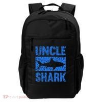 Uncle Shark Birthday Gift For Shark Lovers Backpack thumb 0