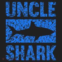 Uncle Shark Birthday Gift For Shark Lovers Beanie thumb 2