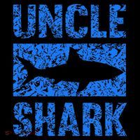 Uncle Shark Birthday Gift For Shark Lovers Mousepad thumb 1