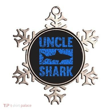 Uncle Shark Birthday Gift For Shark Lovers Ornament