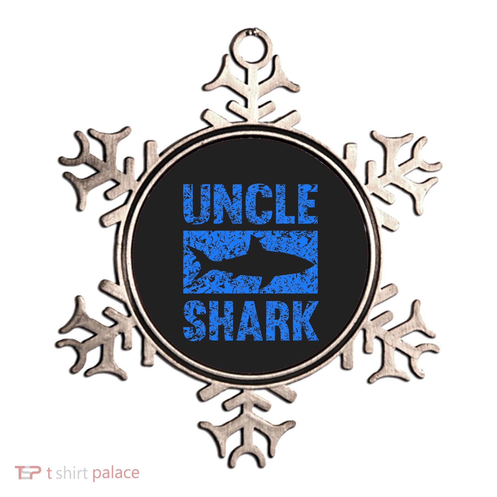 Uncle Shark Birthday Gift For Shark Lovers Ornament