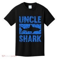 Uncle Shark Birthday Gift For Shark Lovers Kids T-Shirt thumb 0
