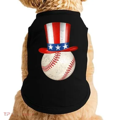 Uncle Sam Baseball Doggie Tank
