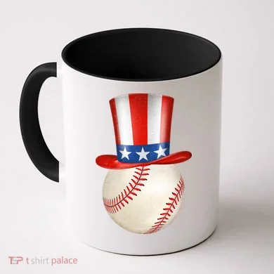 Uncle Sam Baseball Coffee Mug