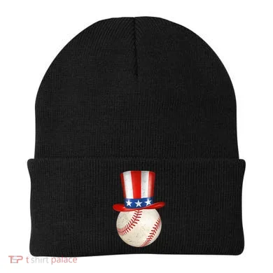 Uncle Sam Baseball Beanie