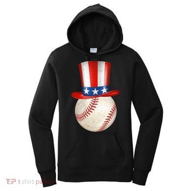 Uncle Sam Baseball Women's Hoodie