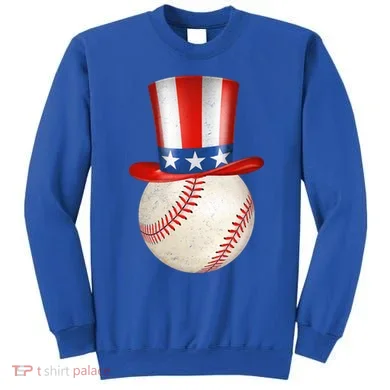 Uncle Sam Baseball Sweatshirt
