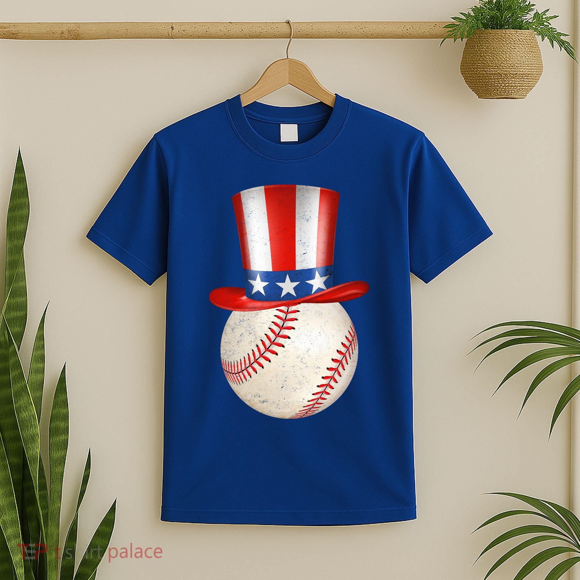 Uncle Sam Baseball T-Shirt