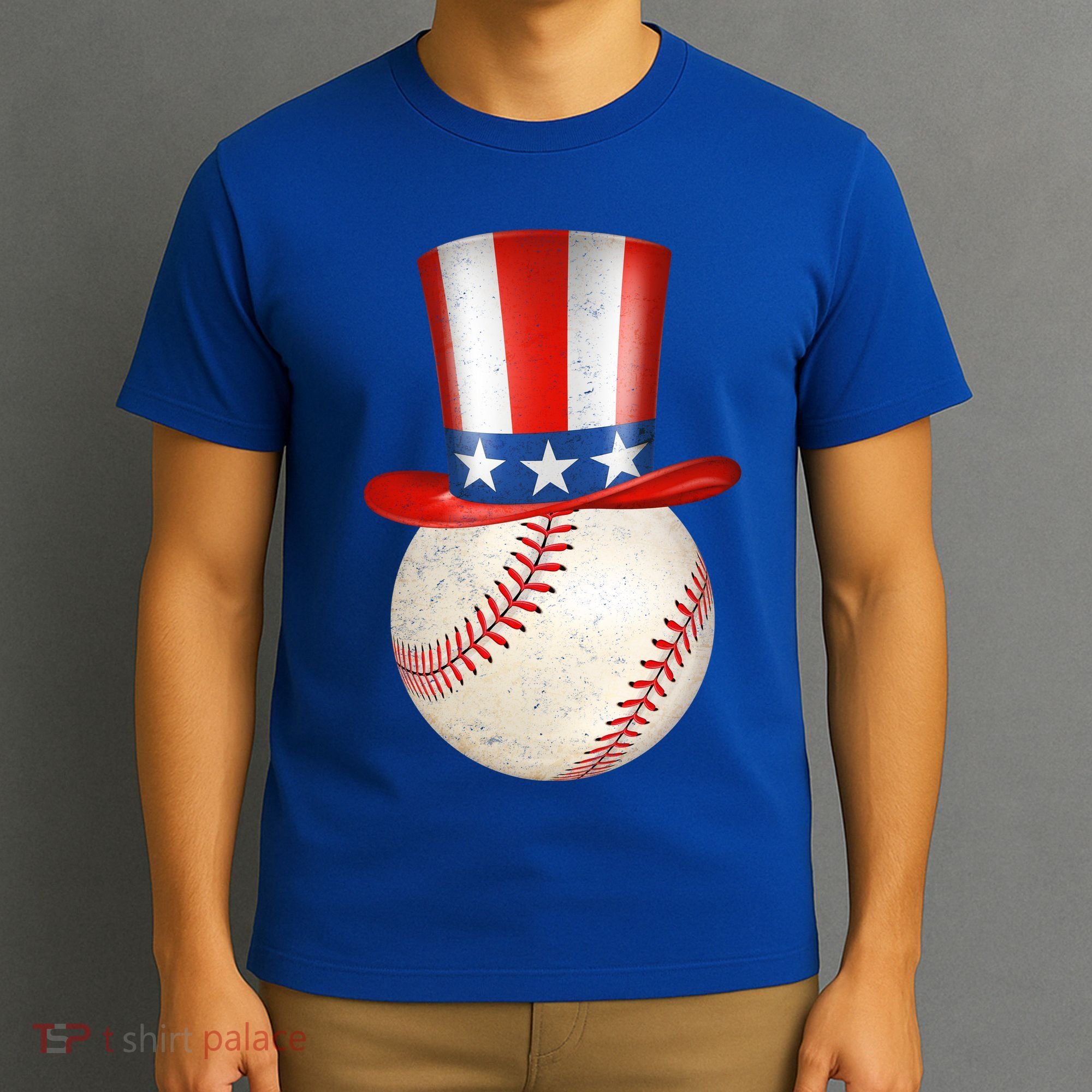 Uncle Sam Baseball T-Shirt