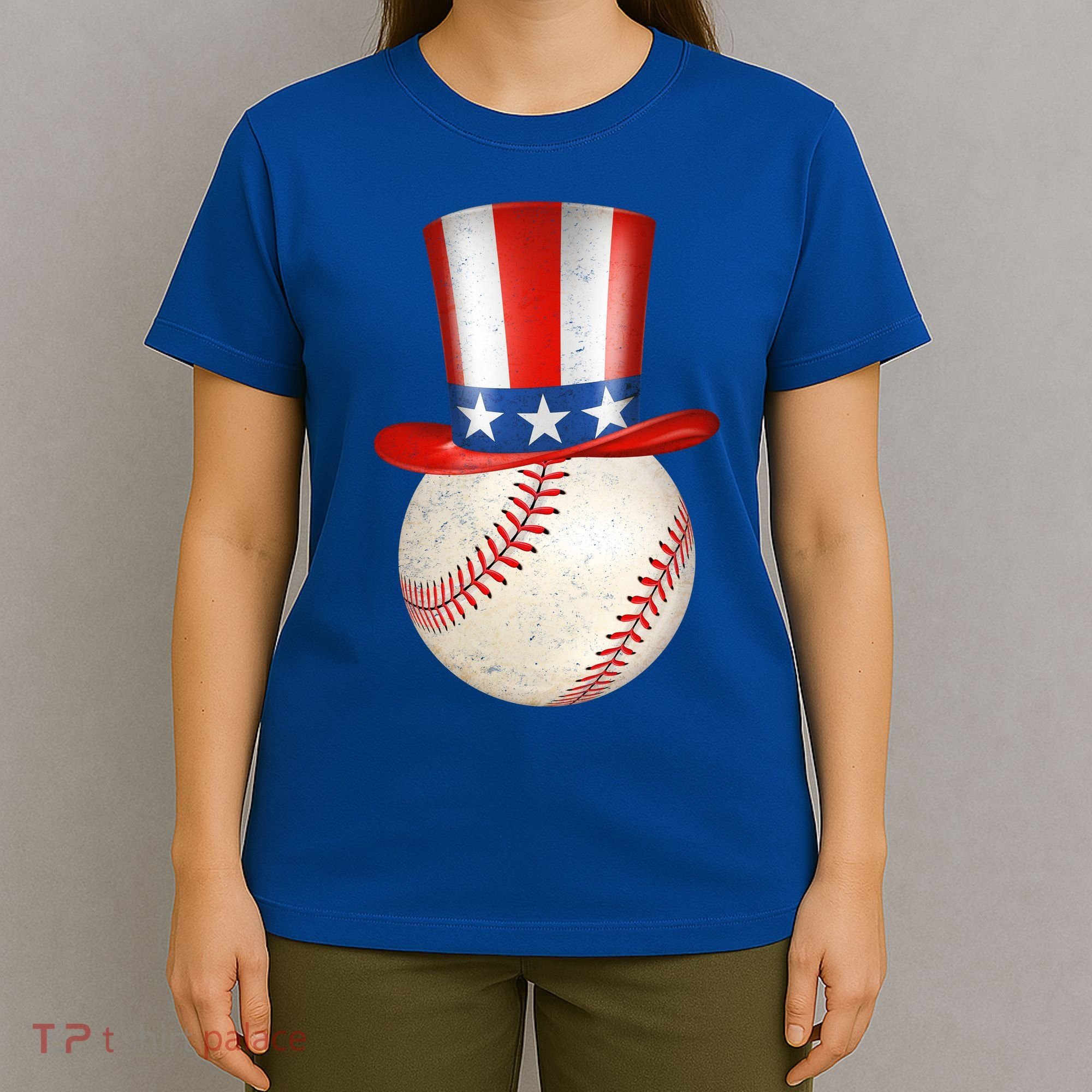 Uncle Sam Baseball T-Shirt