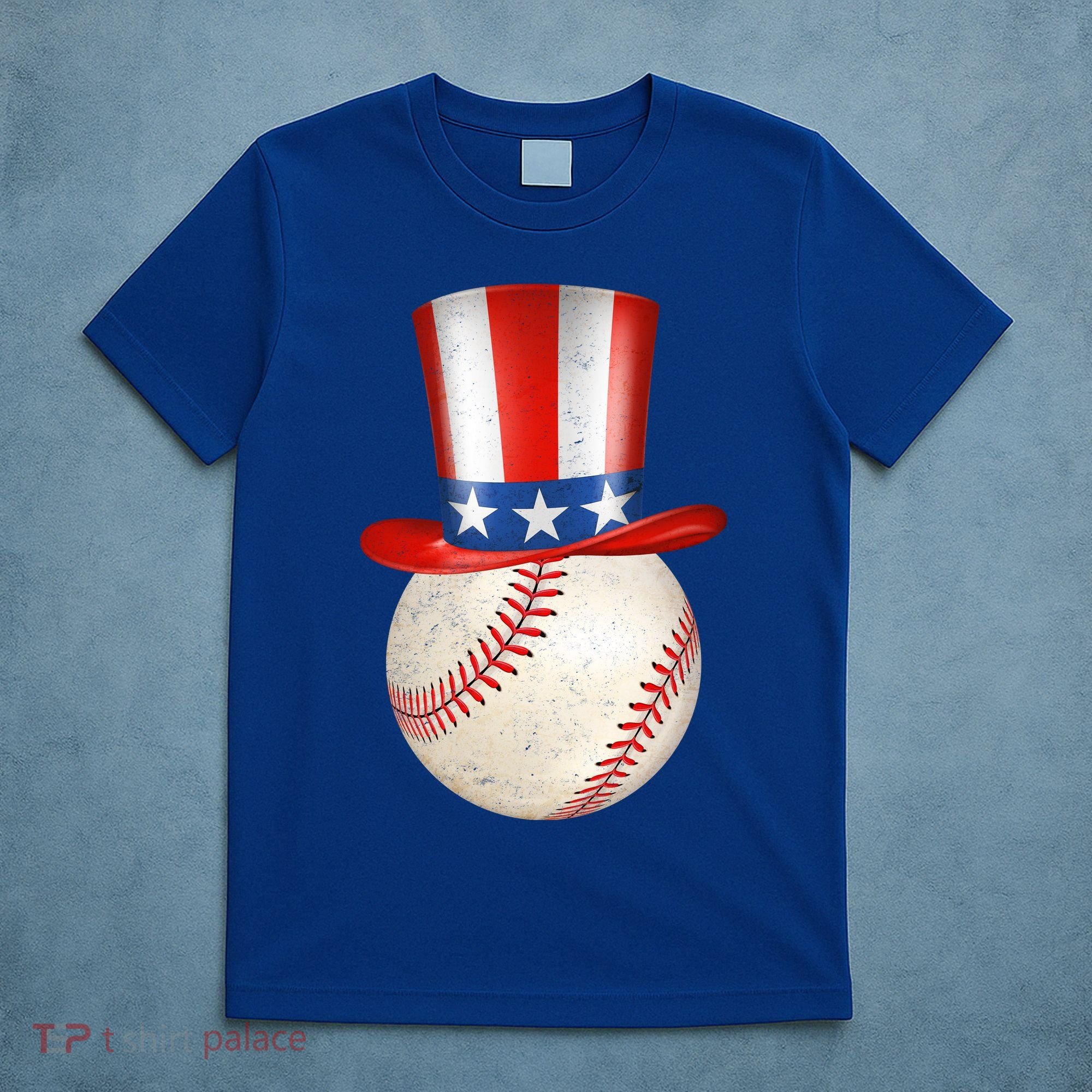 Uncle Sam Baseball T-Shirt