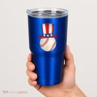Uncle Sam Baseball Tumbler thumb 2