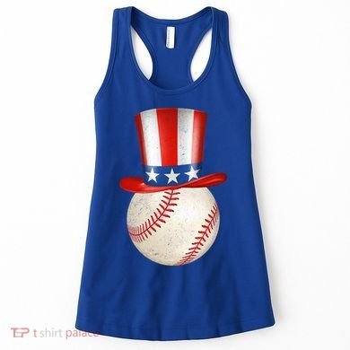 Uncle Sam Baseball Women's Tank Top