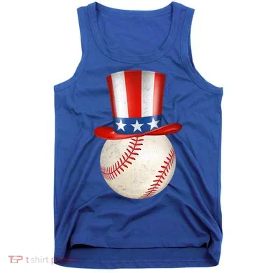 Uncle Sam Baseball Tank Top