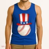 Uncle Sam Baseball Tank Top thumb 3