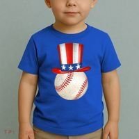Uncle Sam Baseball Toddler T-Shirt thumb 2