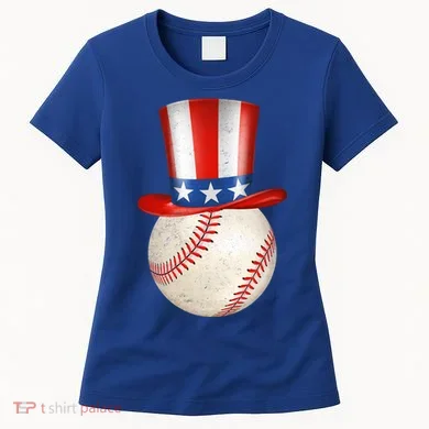 Uncle Sam Baseball Women's T-Shirt