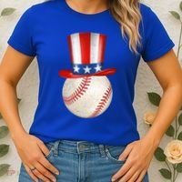 Uncle Sam Baseball Women's T-Shirt thumb 2
