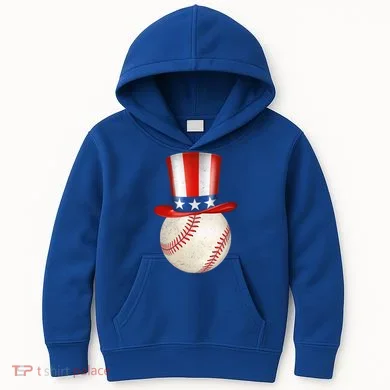 Uncle Sam Baseball Kids Hoodie