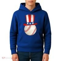 Uncle Sam Baseball Kids Hoodie thumb 4
