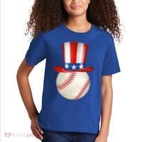 Uncle Sam Baseball Kids T-Shirt thumb 2